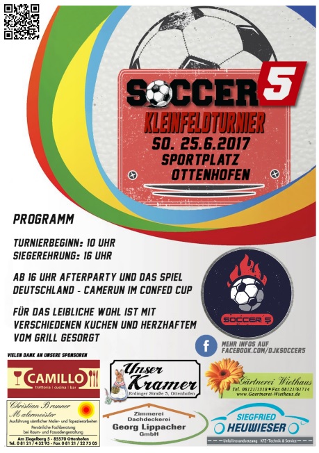 Soccer5 2017 Plakat